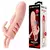 CAPA PENIANA SLOANE COM VIBRO E ESTIMULADOR CLITORIANO COELHO GENERAL IMPORT