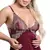 Imagem do CAMISOLA COM DETALHES EM RENDA BICOLOR HOT LOVE