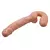 PÊNIS COM PLUG VAGINAL E ANAL STRAPLESS GENERAL IMPORT - Luxúria Sex Shop