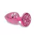 PLUG ANAL PEQUENO CRAVEJADO STRASS HARD - comprar online