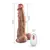 PRÓTESE REALÍSTICA MARS DILDO COM VIBRO E SEM FIO 20,5X4,5CM GENERAL IMPORT - Luxúria Sex Shop