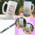 Caneca choop 375ml de vidro personalizada
