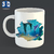 Caneca em 3D, temas variados.