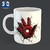 Caneca em 3D, temas variados. - loja online