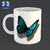 Caneca em 3D, temas variados.