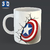 Caneca em 3D, temas variados.