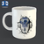 Caneca em 3D, temas variados.