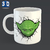 Caneca em 3D, temas variados. - comprar online