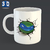 Caneca em 3D, temas variados.