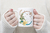 Caneca Alfabeto floral glitter na internet
