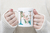 Imagem do Caneca Alfabeto floral glitter