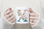 Caneca Alfabeto floral glitter - comprar online