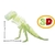 QUEBRA-CABEÇA 3D DINOSSAURO BRILHA NO ESCURO na internet
