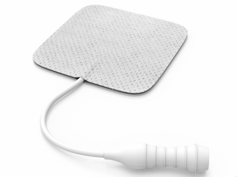 Eletrodo adesivo 5x5 pacote com 4.