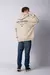 Buzo Canguro Over Beige - tienda online