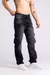 Jean Straight Cargo Negro