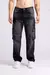 Jean Straight Cargo Negro - comprar online