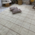 Tapete Artesanal Peludo Glamour Quadriculado Caramelo - comprar online