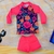 Conjunto UV Flores Manga Larga