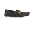 Gucci Mocassim de couro com faixa Web