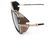 Balmain Eyewear Óculos de sol oversized com lentes coloridas na internet