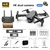 Drone inteligente com cameras dupla 4k de controle remoto profissional