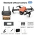 Imagem do Drone inteligente com cameras dupla 4k de controle remoto profissional