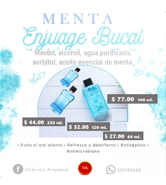 ENJUAGUE BUCAL (MENTA) 500 ml.