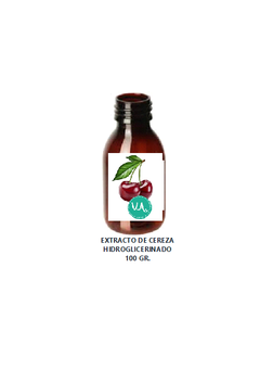 EXTRACTO HIDROGLICERINADO CEREZA 100 g