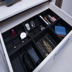 ORGANIZADOR DE OBJETOS 202X55X186 MM COURO ECO. BEGE REF.6144 - MASUTTI - comprar online
