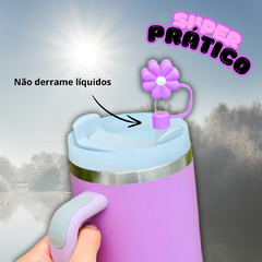 Tampa Protetora de Silicone para Canudo de Copo Stanley 10mm - comprar online
