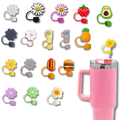 Tampa Protetora de Silicone para Canudo de Copo Stanley 10mm - The Modern Girl Shop