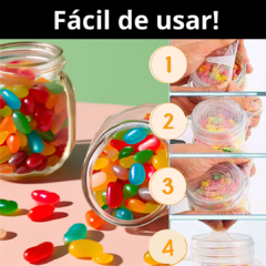 Tampa de Silicone com 6 Tamanhos Diferentes Reutilizável - The Modern Girl Shop