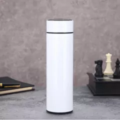 Garrafa Térmica Digital 500ml Premium em Aço Inox com Termômetro Digital Monitorar Temperatura Display Digital Visor Led na internet