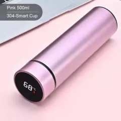 Garrafa Térmica Digital 500ml Premium em Aço Inox com Termômetro Digital Monitorar Temperatura Display Digital Visor Led - comprar online