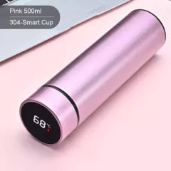 Garrafa Térmica Digital 500ml Premium em Aço Inox com Termômetro Digital Monitorar Temperatura Display Digital Visor Led - comprar online