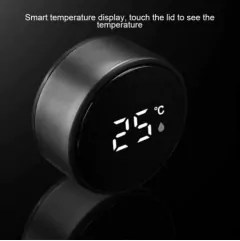 Garrafa Térmica Digital 500ml Premium em Aço Inox com Termômetro Digital Monitorar Temperatura Display Digital Visor Led - The Modern Girl Shop