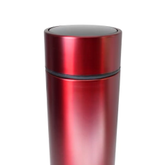 Garrafa Térmica Digital 500ml Premium em Aço Inox com Termômetro Digital Monitorar Temperatura Display Digital Visor Led