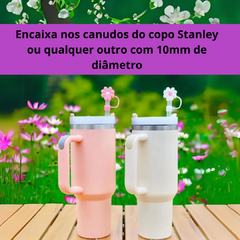 Tampa Protetora de Silicone para Canudo de Copo Stanley 10mm - loja online