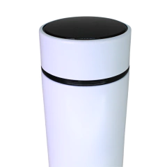 Garrafa Térmica Digital 500ml Premium em Aço Inox com Termômetro Digital Monitorar Temperatura Display Digital Visor Led - loja online