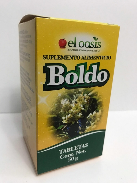 TABLETAS DE BOLDO C/100