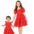 Vestido Infantil Vermelho com Babadinhos Sobreposto Luluzinha - 090657324 - CARAMELLO KIDS