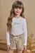 Conjunto Infantil de Blusa com Shorts em Malha Veludo Cotelê Infanti - 93487 - comprar online