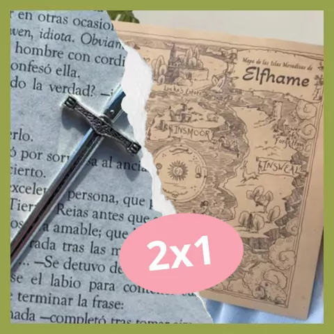 Combo espada y mapa
