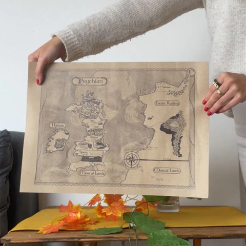Mapa - Una corte de rosas y espinas
