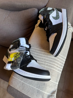 Air Jordan 1 Mid Black Elephant