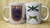 Caneca Branca Louça - Coleção Militar - Polícia do Exército 3ºBPE