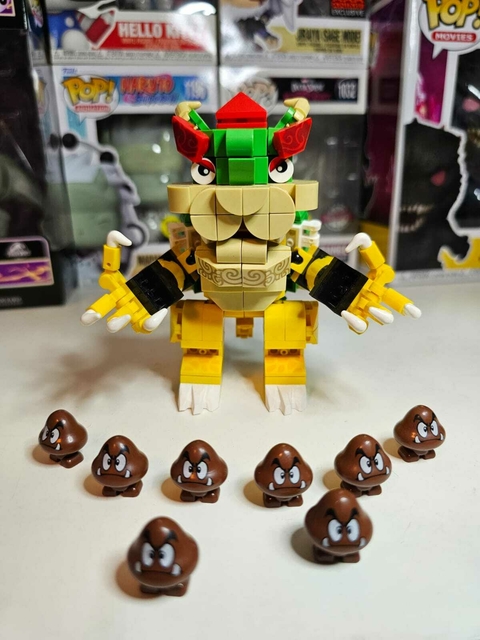 Bowser Lego (Réplica armada)
