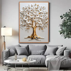 QUADRO ÁRVORE DA VIDA FLORAL na internet