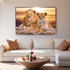 QUADRO FAMÍLIA LEÃO II na internet